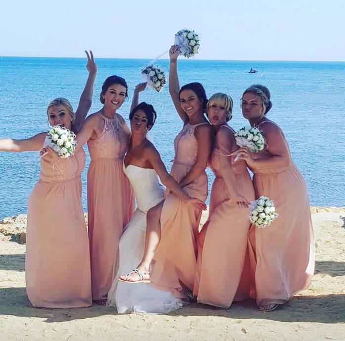 Untitled Destination beach wedding in Positano, Italy. Planned and coordinated by Alex bell styling